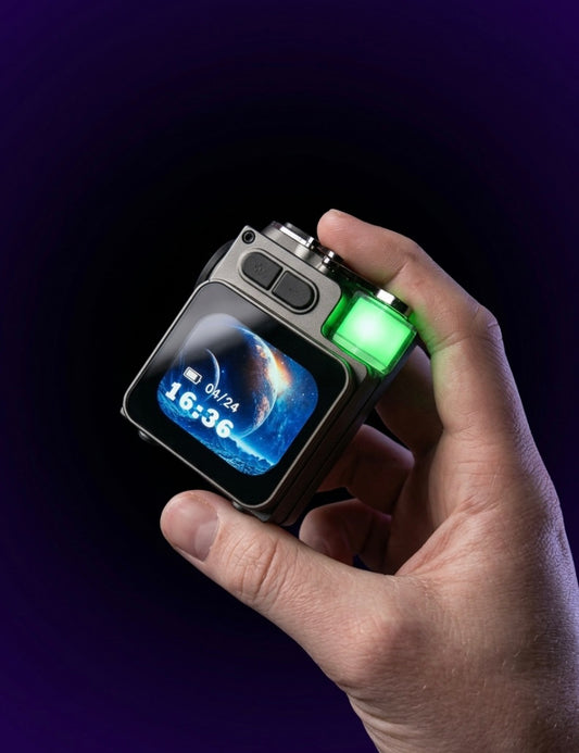 MadWoof K15 Portable Bluetooth Speaker — RGB Lighting, BT 5.4, Type-C Charging